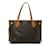 Braune Neverfull PM-Einkaufstasche mit Louis Vuitton-Monogramm Leder  ref.1164809