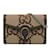Portefeuille marron Gucci Mini Jumbo GG Dionysus sur sac à bandoulière en chaîne Cuir  ref.1164834