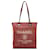 Bolsa Chanel Mini Deauville Vermelha Vermelho Couro  ref.1164853