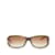 Braune Dior Square getönte Sonnenbrille  ref.1164939