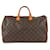Louis Vuitton Speedy 40 Brown Cloth  ref.1165071