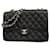 Classique Chanel Double Flap Cuir Noir  ref.1165384