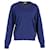 Suéter Moncler com decote em V em algodão azul marinho  ref.1165543