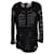 Iro Castely Spitzen-Minikleid aus schwarzer Baumwolle  ref.1165553
