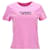 Tommy Hilfiger Camiseta feminina com logotipo em jersey de algodão Rosa  ref.1165558