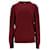 Tommy Hilfiger Suéter de lã luxuoso masculino Vermelho  ref.1165582