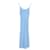 Vestido midi com estampa floral Reformation em viscose azul Fibra de celulose  ref.1165618