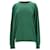 Tommy Hilfiger Jersey de cuello redondo de seda y algodón para hombre Verde  ref.1165631
