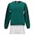 Tommy Hilfiger Damen-Sweatshirt mit entspannter Passform und Rundhalsausschnitt Grün Baumwolle  ref.1165644
