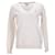 Tommy Hilfiger Damen-Pullover mit normaler Passform Weiß Roh Wolle  ref.1165645