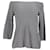 Tommy Hilfiger Womens Regular Fit Jumper Grey Cotton  ref.1165649