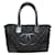 Chanel CC Matelasse New York Line Tote Bag  A33100 Black Cloth Nylon  ref.1165696