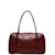 Burberry Leather Handbag Red Pony-style calfskin  ref.1165704