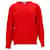 Tommy Hilfiger Damen-Pullover mit normaler Passform Rot Baumwolle  ref.1165719