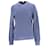 Tommy Hilfiger Suéter masculino texturizado com gola redonda Azul Algodão  ref.1165735