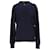 Tommy Hilfiger Pull de luxe en laine à col en V pour hommes Bleu Marine  ref.1165737