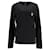 Tommy Hilfiger Pull essentiel avec logo monogramme pour homme Coton Noir  ref.1165868