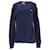 Tommy Hilfiger Suéter masculino de algodão penteado Azul marinho  ref.1165876