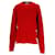Tommy Hilfiger Jumper masculino com textura de algodão puro Vermelho  ref.1165889
