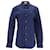 Tommy Hilfiger Camisa masculina slim fit de manga comprida em tecido Azul Algodão  ref.1165893