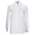 Tommy Hilfiger Essential Damen-Hemd in Übergröße Weiß Baumwolle  ref.1165899