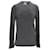 Tommy Hilfiger T-shirt chiné à manches longues pour hommes Coton Gris  ref.1165905