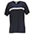 Tommy Hilfiger T-shirt en coton biologique avec bande à logo Lifestyle pour femmes Bleu Marine  ref.1165906