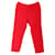 Tommy Hilfiger Legging Jazlyn Hw Cheville Femme Coton Rouge  ref.1165917