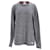 Tommy Hilfiger Mens Essential Relaxed Fit Jumper Grey Cotton  ref.1165918