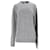 Tommy Hilfiger Mens Cotton And Wool Crew Neck Jumper Grey  ref.1165921