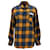 Acne Studios Kariertes Hemd aus mehrfarbigem Baumwollflanell Mehrfarben Baumwolle  ref.1165940