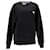 Tommy Hilfiger Mens Tommy Badge Polar Fleece Sweatshirt in Black Polyester  ref.1165948
