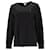 Tommy Hilfiger Womens Regular Fit Jumper in Black Cotton  ref.1165955