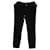 Tommy Hilfiger Pantalon en velours pour femme Coton Noir  ref.1165959