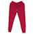 Tommy Hilfiger Womens Essential Drawstring Joggers Red Cotton  ref.1165963