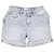 Tommy Hilfiger Shorts jeans femininos essenciais Slim Fit Azul Azul claro Algodão  ref.1165980