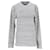 Tommy Hilfiger Mens Long Sleeve Slim Fit Top Grey Cotton  ref.1165988