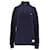 Tommy Hilfiger Mens Chunky Knit High Neck Jumper Navy blue Cotton  ref.1165995