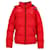 Tommy Hilfiger Mens Essential Hooded Recycled Puffer Jacket Red Polyester  ref.1165996