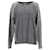 Tommy Hilfiger Womens Relaxed Fit Jumper Grey Cotton  ref.1166001