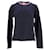 Tommy Hilfiger Damen-Pullover mit normaler Passform Marineblau Baumwolle  ref.1166013