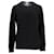 Tommy Hilfiger Damen-Pullover mit normaler Passform Schwarz Wolle  ref.1166019