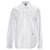 Tommy Hilfiger Camisa feminina de manga comprida com ajuste regular Branco Algodão  ref.1166021