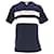 Tommy Hilfiger Camiseta feminina com espinhel de algodão orgânico Azul marinho  ref.1166027