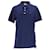 Tommy Hilfiger Camisa polo masculina original em piquê Azul marinho Algodão  ref.1166078