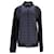 Tommy Hilfiger Mens Mixed Fabric Zip Thru Baseball Jacket Navy blue Wool  ref.1166106