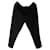 Tommy Hilfiger Pantalon en jersey à enfiler pour femme Polyester Noir  ref.1166122