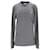 Tommy Hilfiger Mens Slim Fit Long Sleeve Knit Top Grey Cotton  ref.1166129