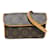Louis Vuitton Monogramm Pochette Florentine M51855 Braun Leinwand  ref.1166133
