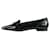 Chanel Mocasines charol negro - talla UE 38.5 Cuero  ref.1166292